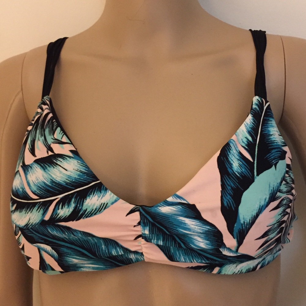 PAC Sun Medium Tropical Bathing Suit Top